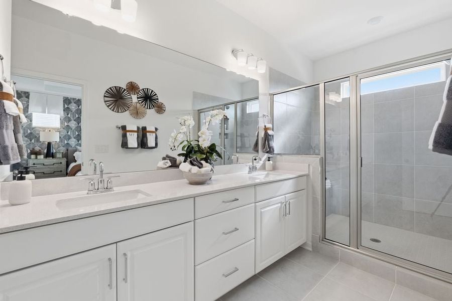 Representative furnished interior of a home built from the Avon by Taylor Morrison in Terraces at the Exchange, Indian Land (Image 6).