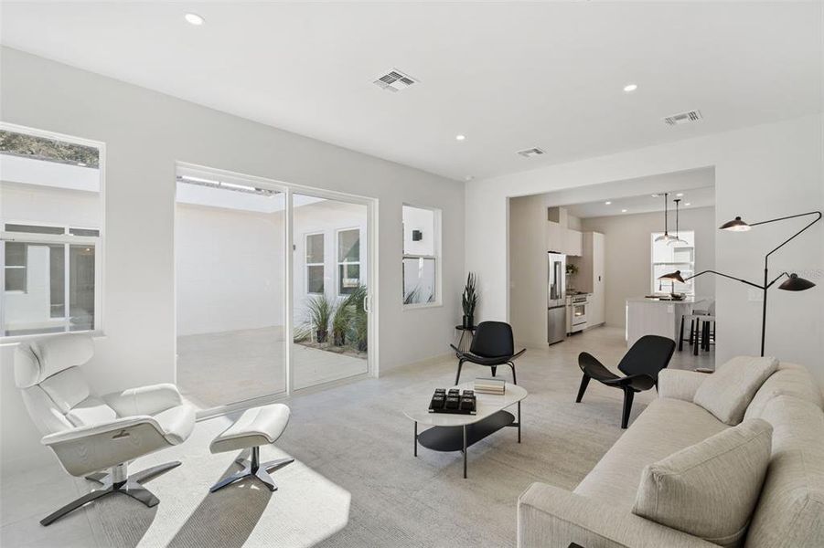 Furnished interior view inside a new home in , Lady Lake (Image 16). Furnished interior view inside a new home in , Lady Lake (Image 16).