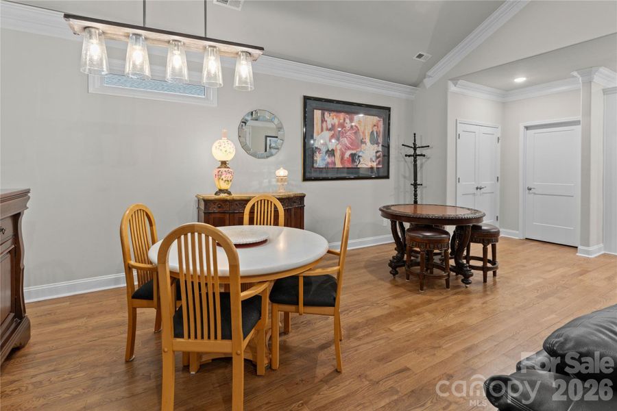 Beautiful site finished hardwoods throughout the home.