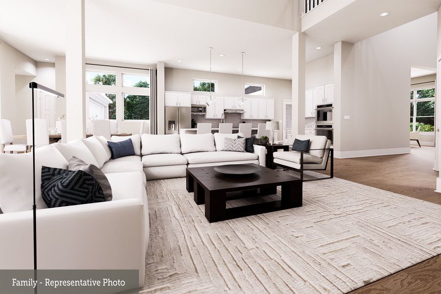 The Cosgrove - Family Room The Cosgrove - Family Room