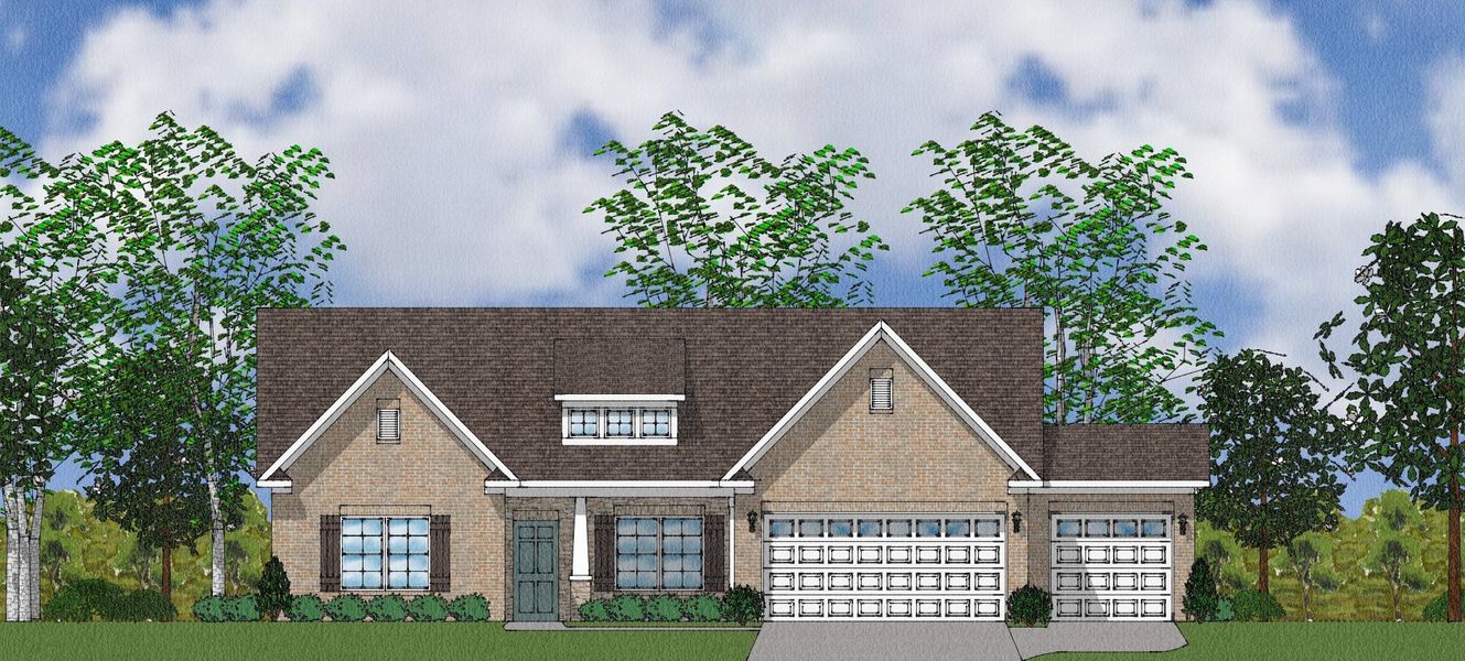 Representative exterior photo of a completed home built from the Callista - Winsome Collection by Mungo Homes in Cadence, Greensboro, NC (Image 19). Representative exterior photo of a completed home built from the Callista - Winsome Collection by Mungo Homes in Cadence, Greensboro, NC (Image 19).