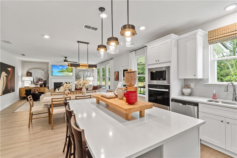 Furnished interior view inside a new home in Hamilton Lakes, Lawrenceville (Image 34).