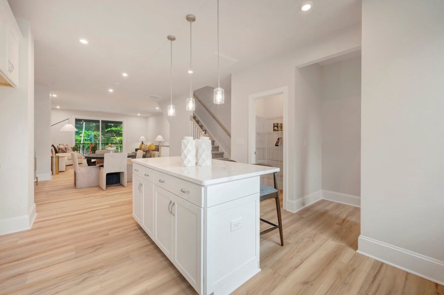 Furnished interior view inside a new home in Old Town Village, Waxhaw (Image 19).