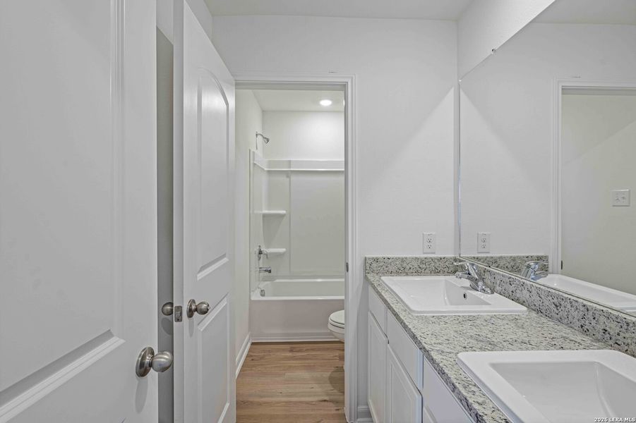Furnished interior view inside a new home in , San Antonio (Image 6). Furnished interior view inside a new home in , San Antonio (Image 6).