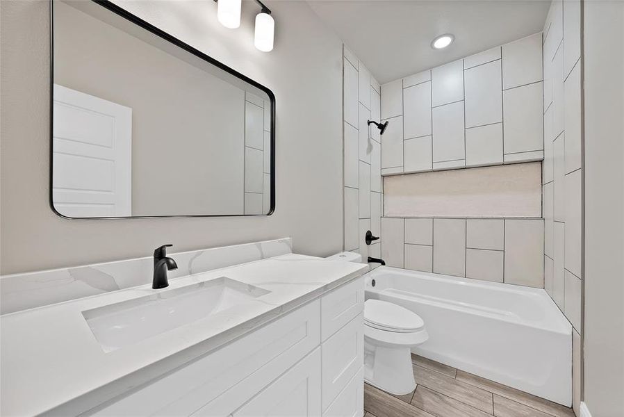 Furnished interior view inside a new home in , Granbury (Image 7).