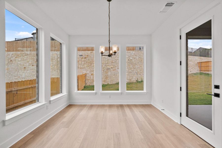 Casual Dining off of Kitchen