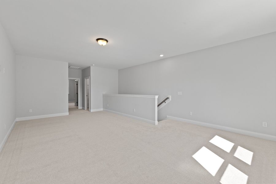 Representative unfurnished interior of a home built from the The Bradley by RobuckHomes in Baylee Ridge, Selma (Image 156). Representative unfurnished interior of a home built from the The Bradley by RobuckHomes in Baylee Ridge, Selma (Image 156).