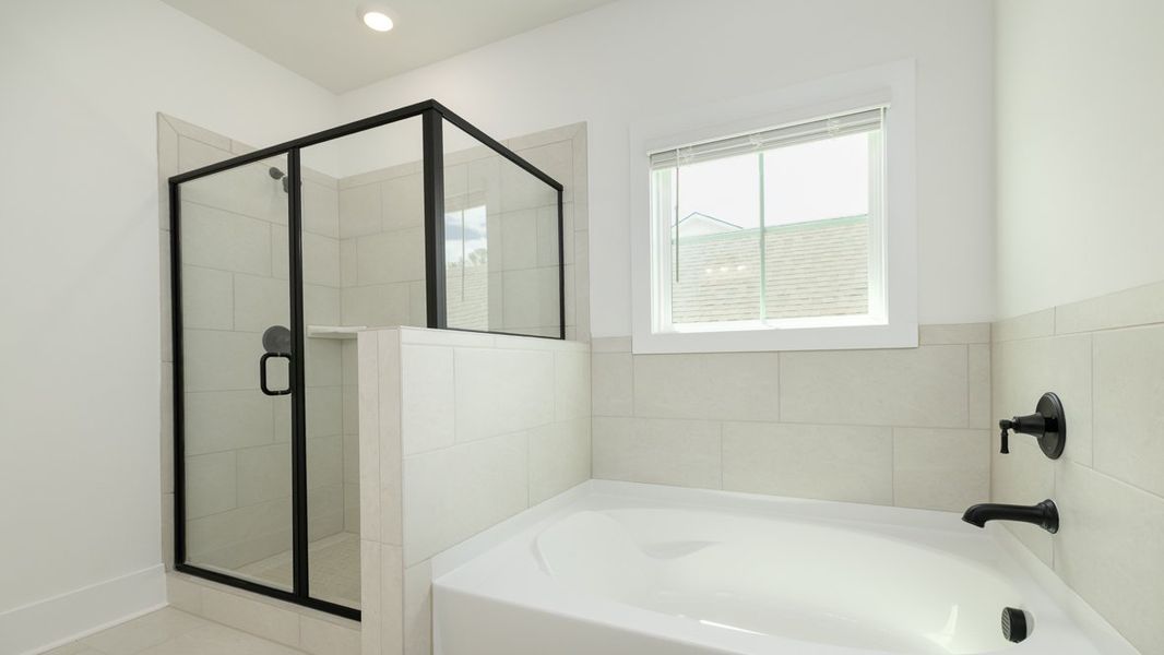 Representative furnished interior of a home built from the Harbor by D.R. Horton in The Village at Sandy Plains, Marietta (Image 5).
