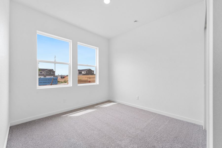 Spacious, unfurnished interior of a new home in Liberty Draw, Evans (Image 21). Spacious, unfurnished interior of a new home in Liberty Draw, Evans (Image 21).