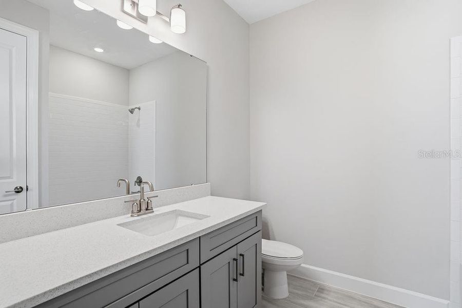 Furnished interior view inside a new home in Esplanade at Center Lake Ranch, St. Cloud (Image 11).