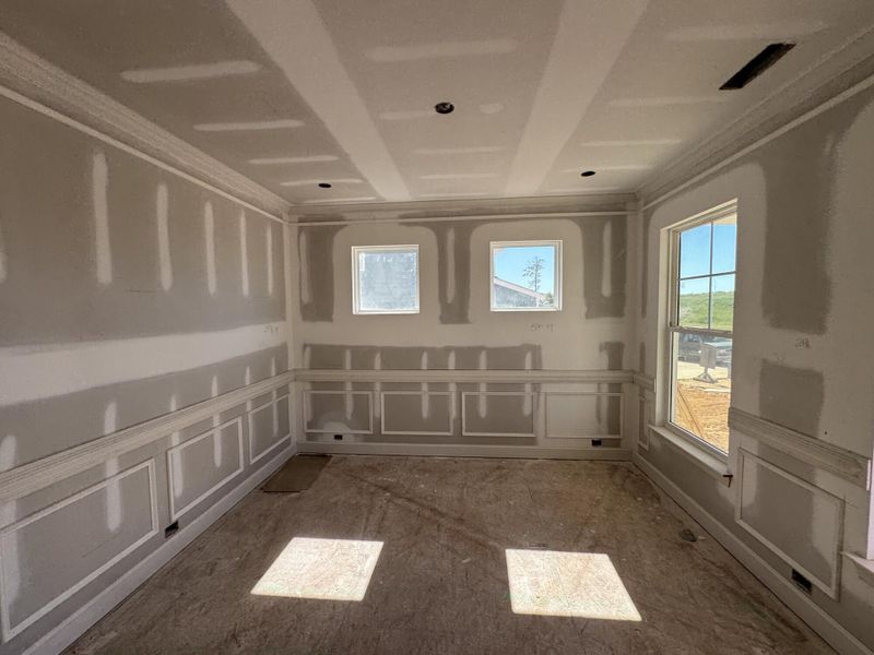 In-progress construction of a new home in The Meadows at Laurelbrook, Sherrills Ford, NC (Image 8).