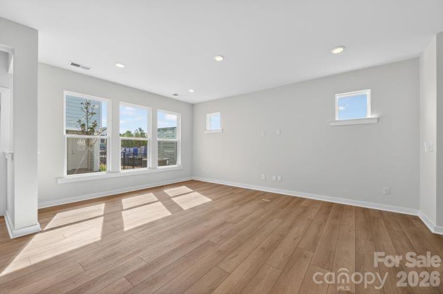 Spacious, unfurnished interior of a new home in North Creek Village - Townhomes, Huntersville (Image 11).