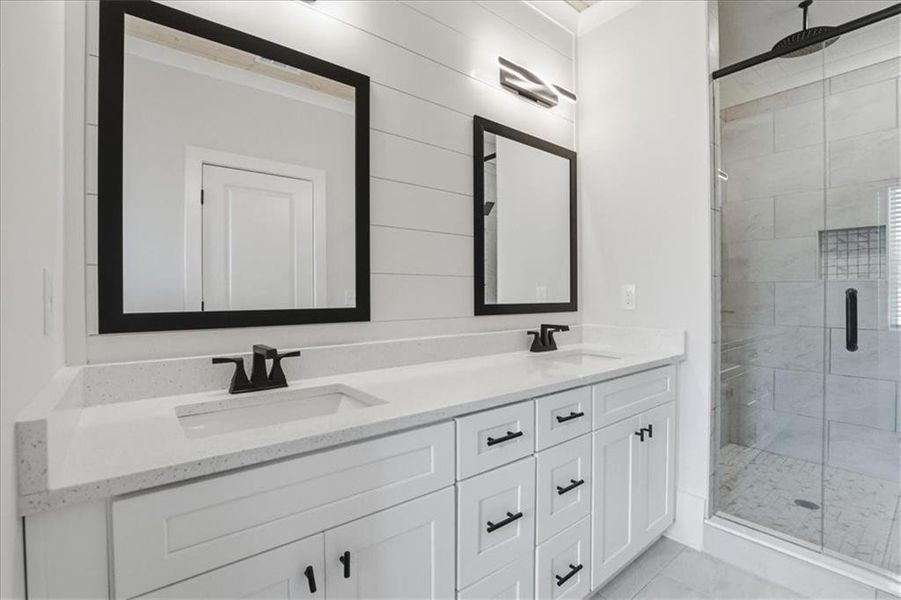 Furnished interior view inside a new home in , Braselton (Image 11).