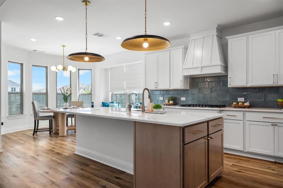 Furnished interior view inside a new home in , Northlake (Image 11).