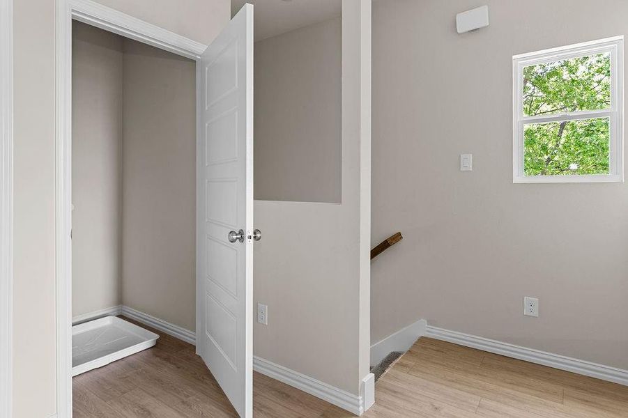 Spacious, unfurnished interior of a new home in , Fort Worth (Image 16). Spacious, unfurnished interior of a new home in , Fort Worth (Image 16).