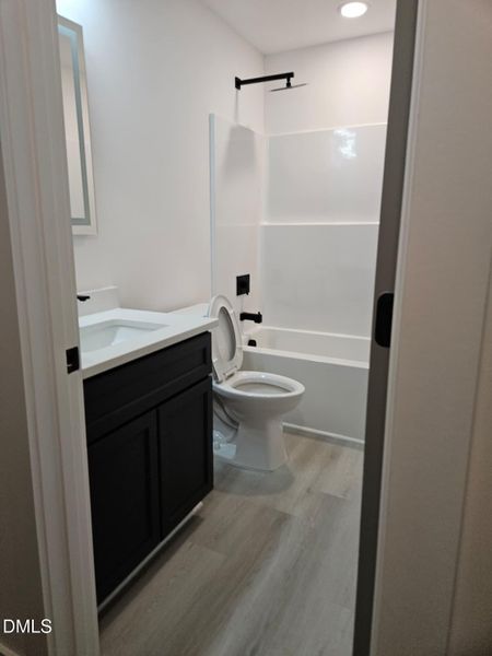 full bath on second floor (bonus area)