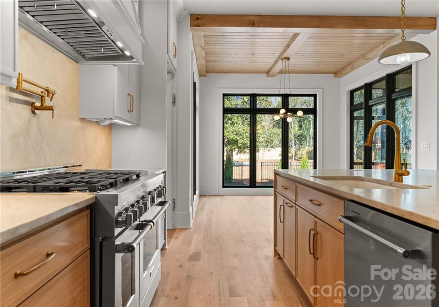 Furnished interior view inside a new home in , Charlotte (Image 5).