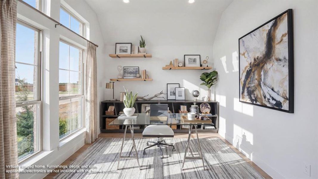 Furnished interior view inside a new home in Cambridge Crossing, Celina (Image 5).