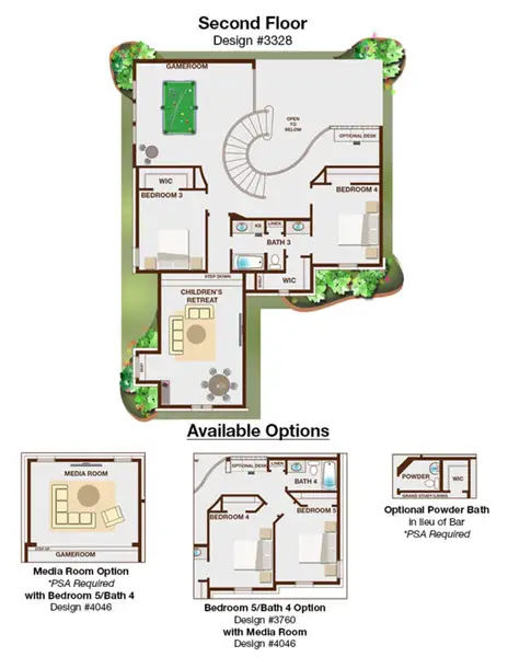 2D floor plan layout of this home in Wellspring Estates, Celina, TX (Image 5). 2D floor plan layout of this home in Wellspring Estates, Celina, TX (Image 5).