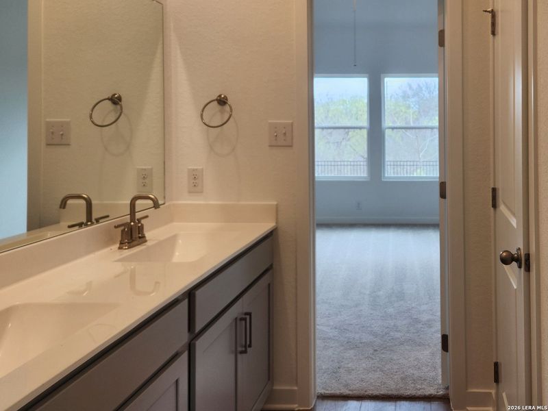 Furnished interior view inside a new home in Arcadia Ridge, San Antonio (Image 11).
