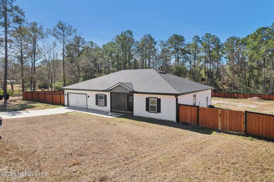 Exterior details and patio area of a home in , Middleburg (Image 32). Exterior details and patio area of a home in , Middleburg (Image 32).