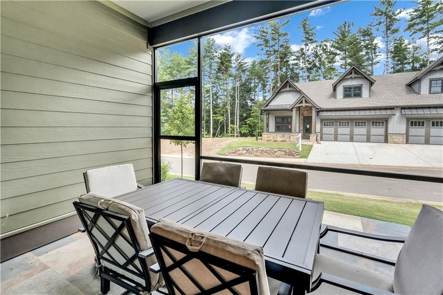 Exterior details and patio area of a home in , Jasper (Image 2).