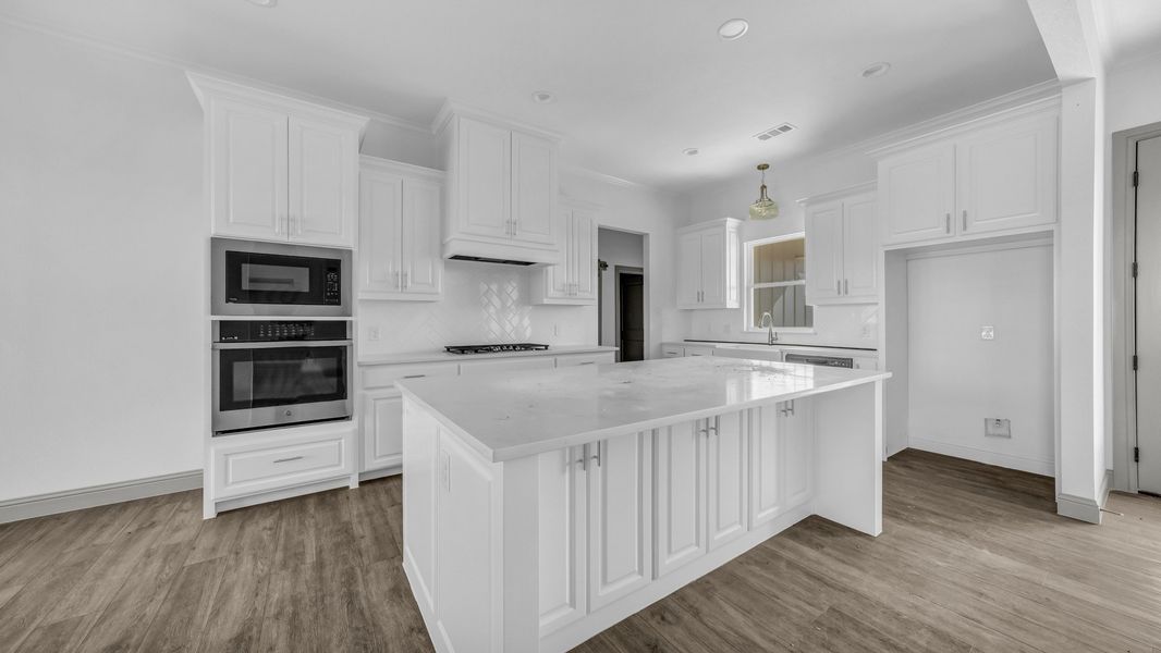 Representative furnished interior of a home built from the Jarrett 2 by Zeal Home Builders in Sunrise Point, Weatherford (Image 5).
