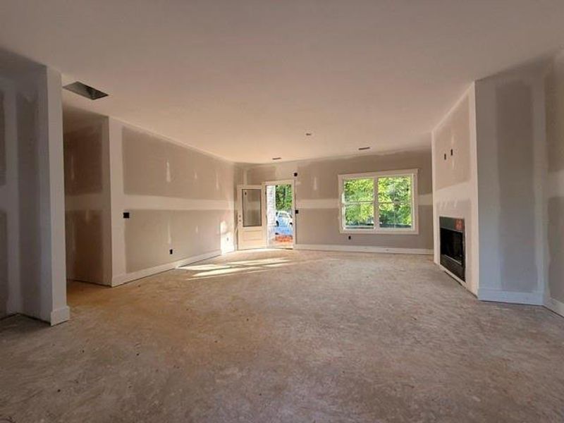 In-progress construction of a new home in , Dallas, GA (Image 3).