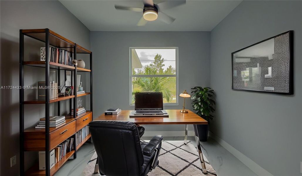 Furnished interior view inside a new home in , Lehigh Acres (Image 10).