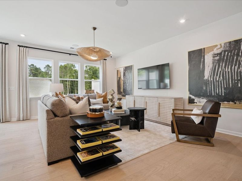 Representative furnished interior of a home built from the Mayes by Tri Pointe Homes in Millstone, Cramerton (Image 12). Representative furnished interior of a home built from the Mayes by Tri Pointe Homes in Millstone, Cramerton (Image 12).