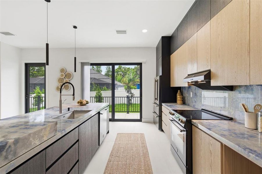 Furnished interior view inside a new home in , Safety Harbor (Image 44).