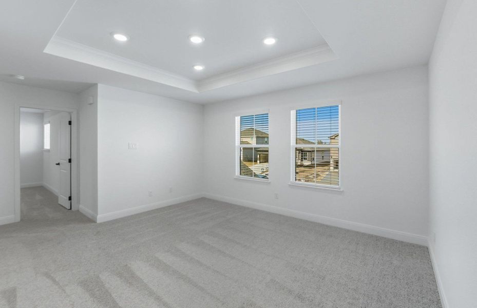 Spacious, unfurnished interior of a new home in Patterson Ranch, Georgetown (Image 22).