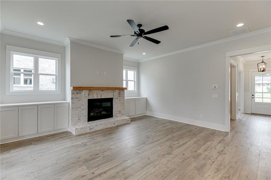 Spacious, unfurnished interior of a new home in , Buford (Image 47).