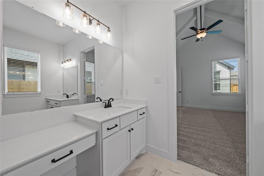 Furnished interior view inside a new home in Riceland, Mont Belvieu (Image 8).