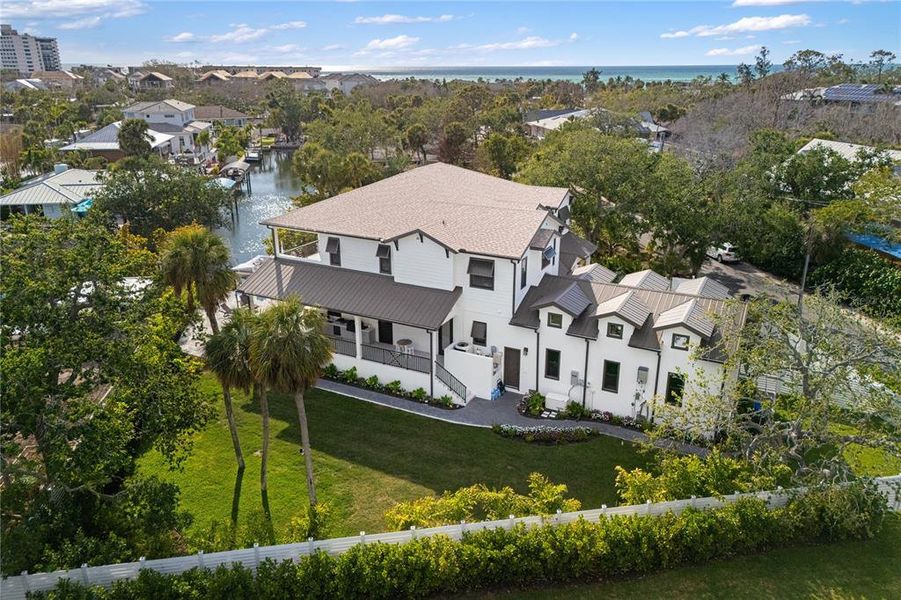 Front exterior of a new home in , Sarasota, FL, highlighting curb appeal (Image 25).