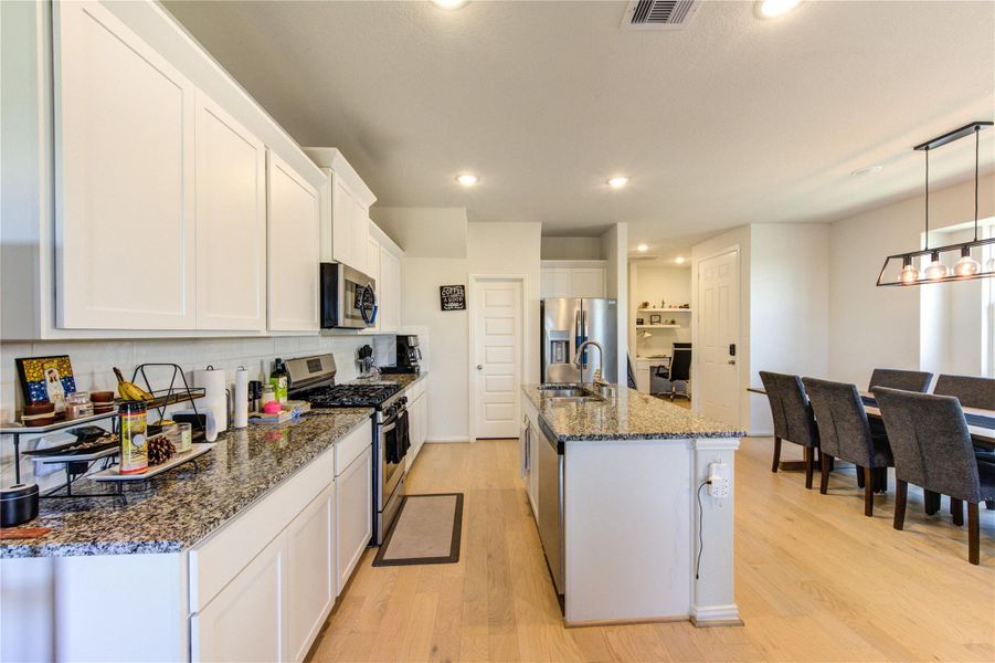 Furnished interior view inside a new home in , Katy (Image 15). Furnished interior view inside a new home in , Katy (Image 15).