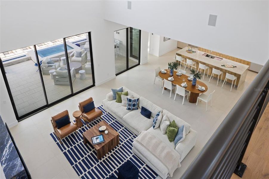 Furnished interior view inside a new home in , Sarasota (Image 7).