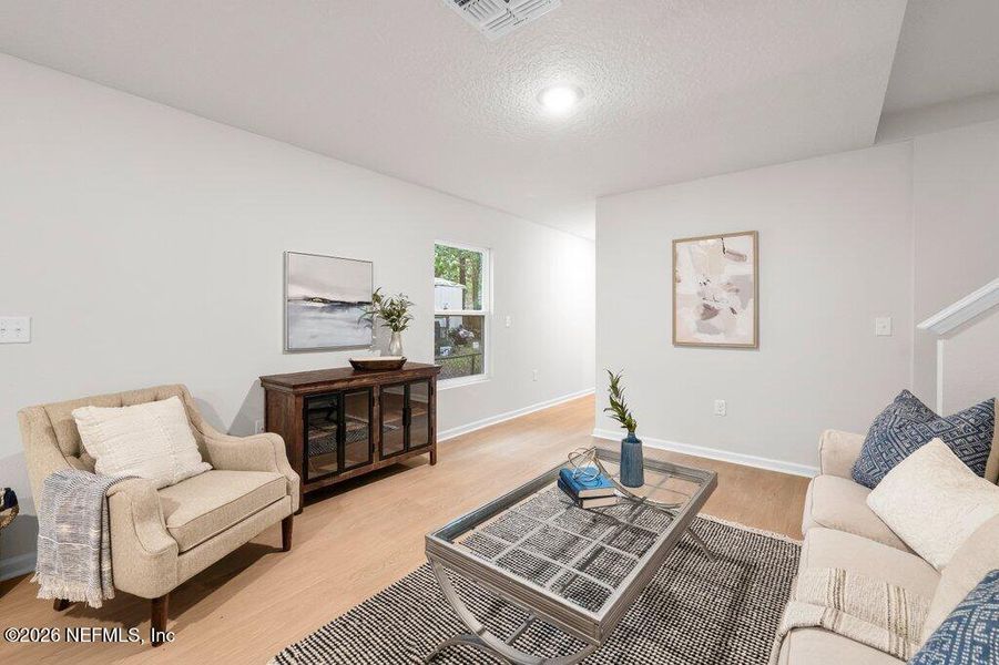 Furnished interior view inside a new home in , Jacksonville (Image 7).