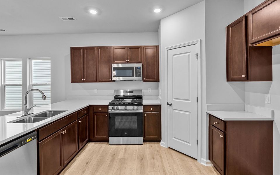 Furnished interior view inside a new home in Hanes Lake, Winston-Salem (Image 8).