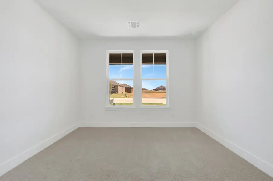 Spacious, unfurnished interior of a new home in The Meadows, Denton (Image 22).