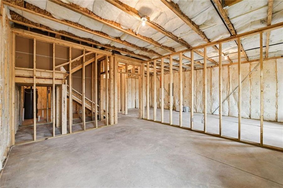 In-progress construction of a new home in Millcroft Townhomes, Buford, GA (Image 38). In-progress construction of a new home in Millcroft Townhomes, Buford, GA (Image 38).