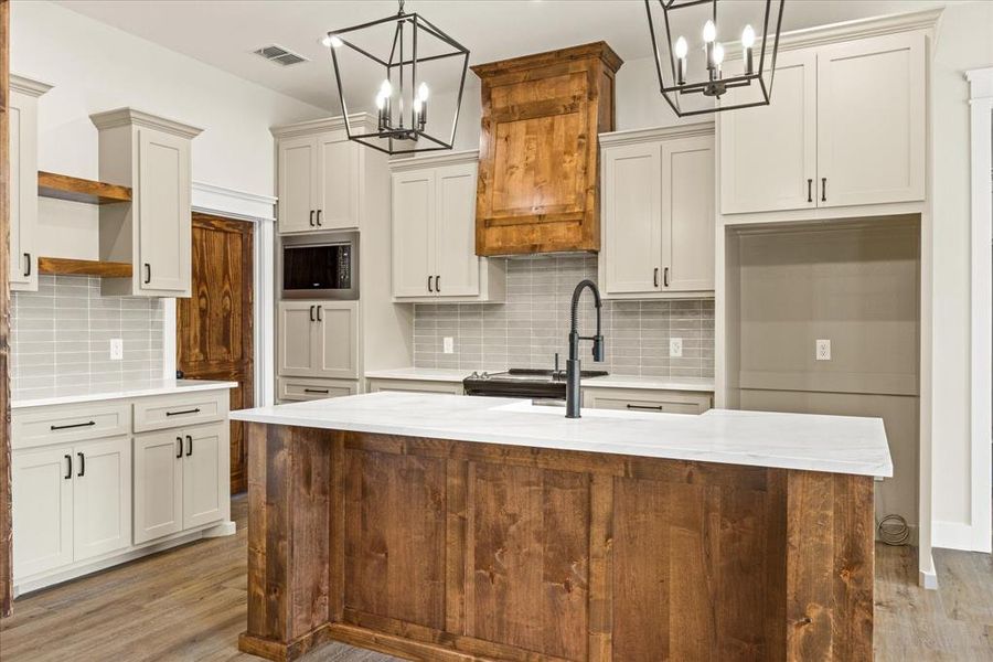 Furnished interior view inside a new home in , Bluff Dale (Image 13).
