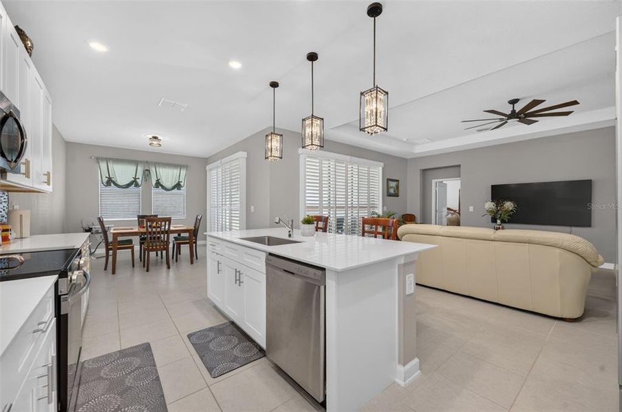 Furnished interior view inside a new home in Bronson's Ridge, Apopka (Image 15).