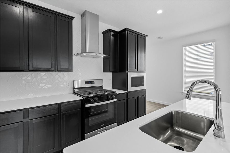Furnished interior view inside a new home in , Houston (Image 4).