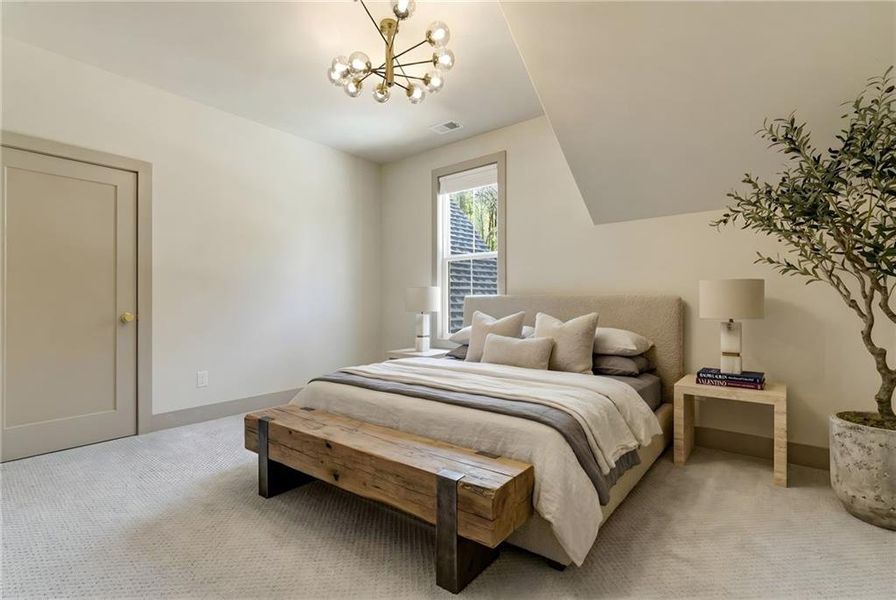 Furnished interior view inside a new home in , Tyrone (Image 73).