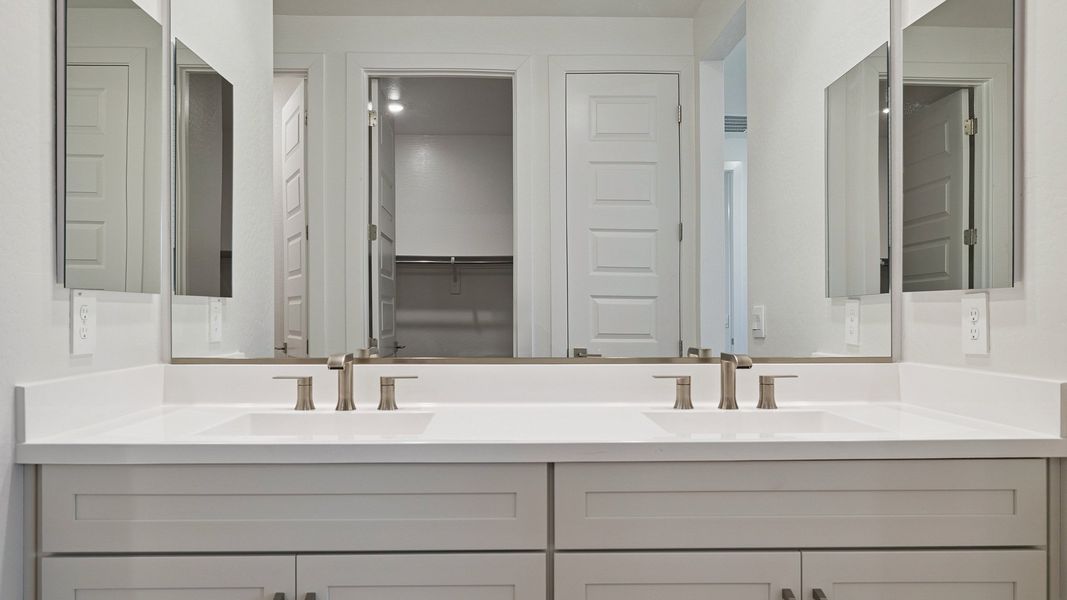 Representative furnished interior of a home built from the Hayden by D.R. Horton in The Ridge at Stone Butte, Phoenix (Image 13).