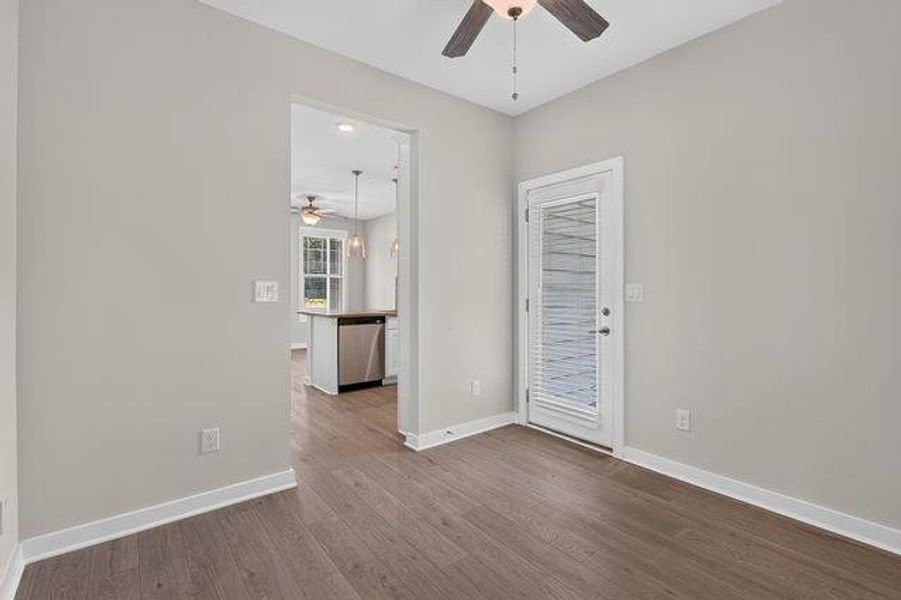 Spacious, unfurnished interior of a new home in The Cottages at East Lanier, Fayetteville (Image 30).