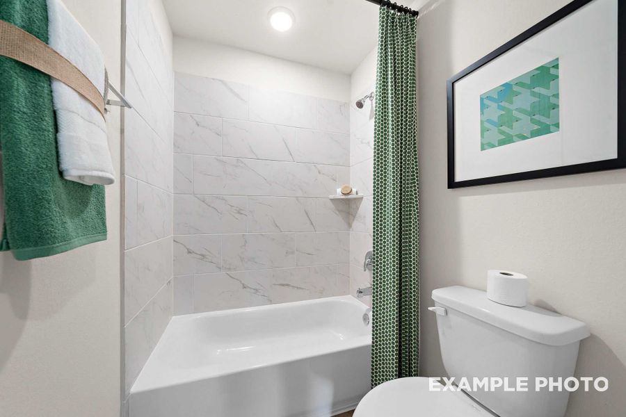 Representative furnished interior of a home built from the The Tierra A by Davidson Homes LLC in Enclave at Newport, Crosby (Image 14).