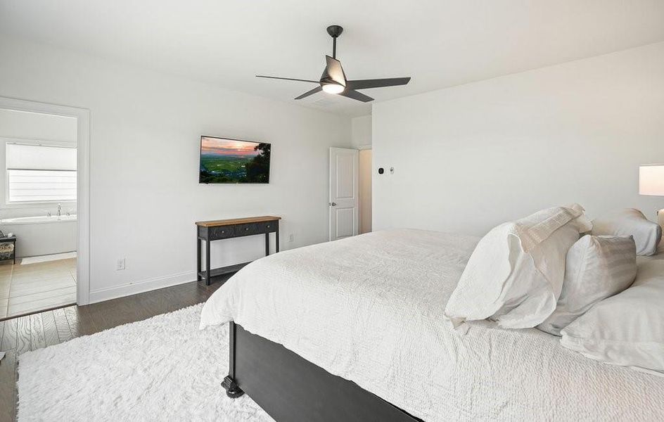 Furnished interior view inside a new home in , Canton (Image 43). Furnished interior view inside a new home in , Canton (Image 43).