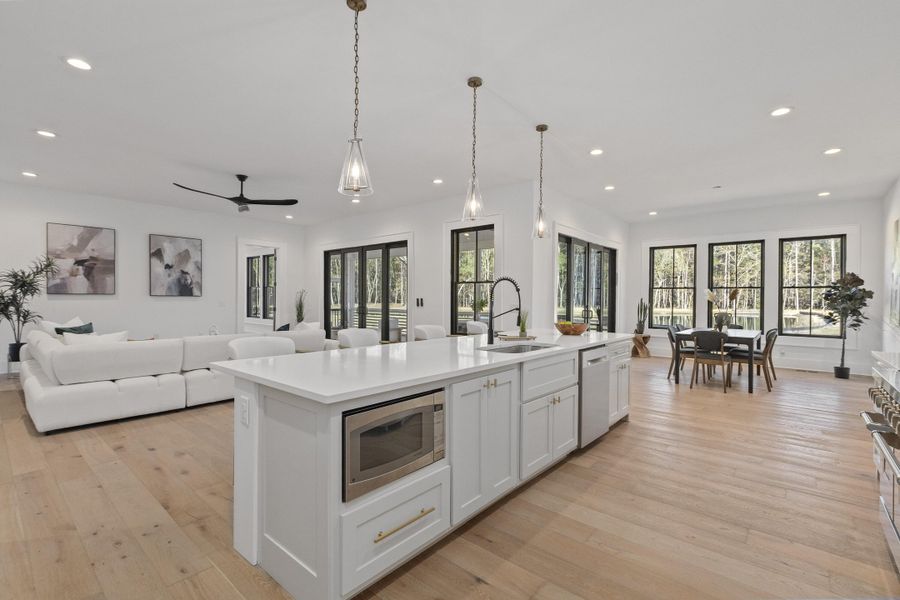 Furnished interior view inside a new home in , Johns Island (Image 32).